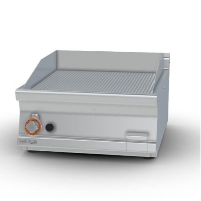  Πλατώ αερίου μεσαίο 1/2 λείο 1/2 ραβδωτό